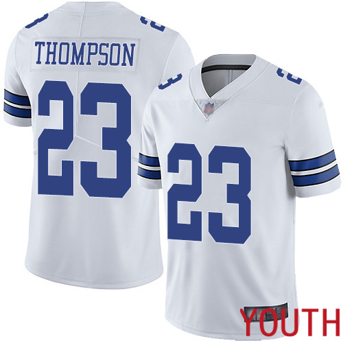 Youth Dallas Cowboys Limited White Darian Thompson Road #23 Vapor Untouchable NFL Jersey->dallas cowboys->NFL Jersey